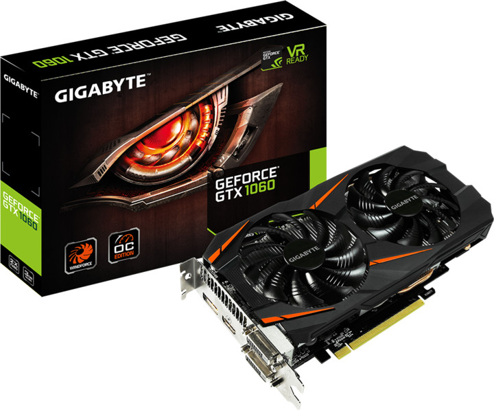 GIGABYTE GeForce GTX 1060 WINDFORCE OC 3G, 3GB GDDR5_291527855