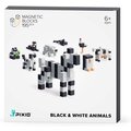 PIXIO Black &amp; White Animals magnetická stavebnice_1650434072
