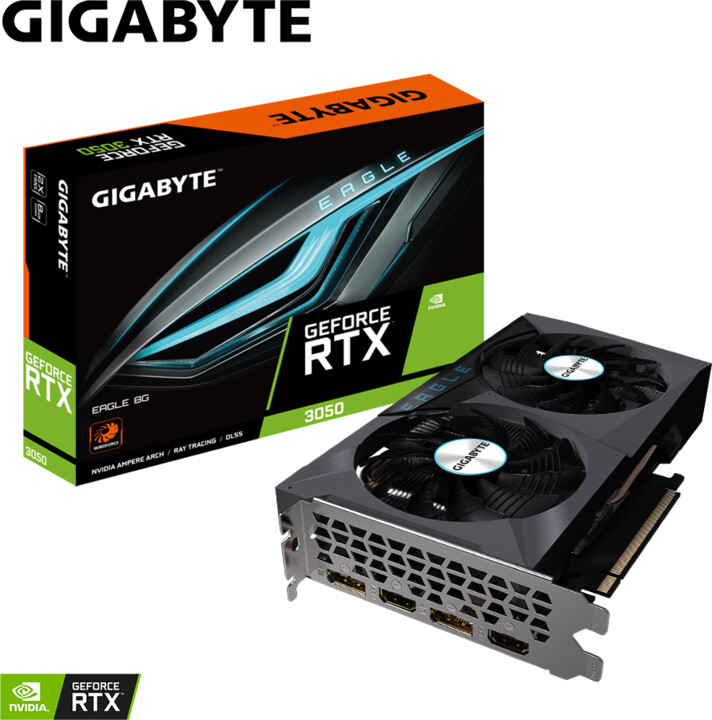 GIGABYTE GeForce RTX 3050 EAGLE 8G, 8GB GDDR6_1849811167