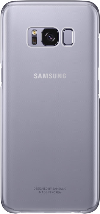 Samsung S8+, Poloprůhledný zadní kryt, violet_1795673276