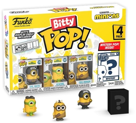 Figurka Funko Bitty POP! Minions - Series 1, 4-pack_1287918850