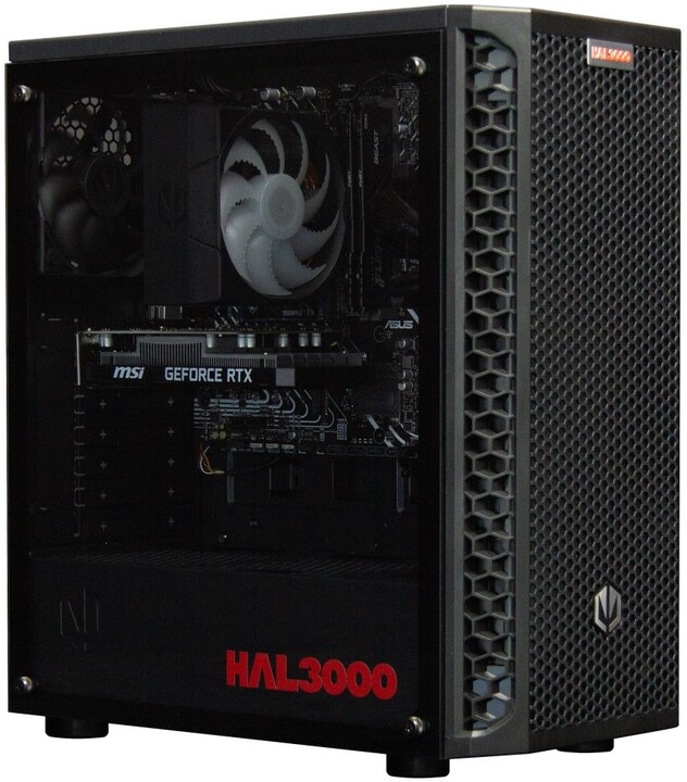 HAL3000 MEGA Gamer Pro 3050 (12.gen), černá_401776220