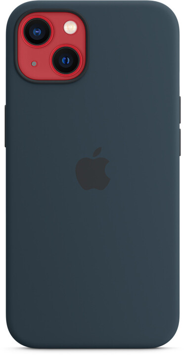Apple silikonový kryt s MagSafe pro iPhone 13, hlubokomořsky modrá_1849610556