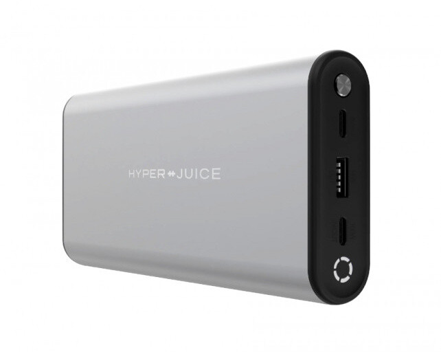 HyperJuice powerbank 130W duální USB-C, stříbrná_357260364