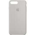 Apple Silikonový kryt na iPhone 7 Plus/8 Plus – kamenně šedý