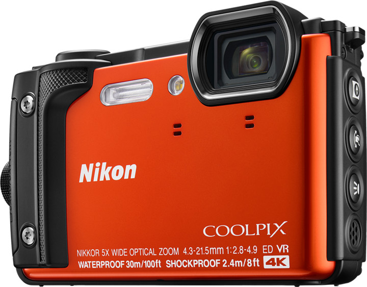 Nikon Coolpix W300, oranžová - Holiday kit_197146871