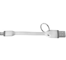 CELLY USB kabel s konektorem USB-C, 12 cm, bílý_908696314