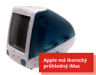 Apple má ikonický průhledný iMac
