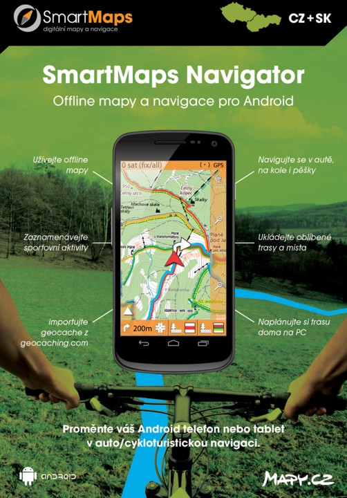 Cyklo-turistická navigace SmartMaps (v ceně 990 Kč)_1364424627