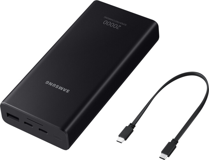 Samsung powerbanka USB-C, 20000mAh, tmavě šedá_216495996