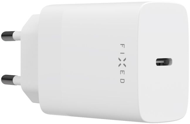 FIXED síťová nabíječka, USB-C, PD, 30W, bílá_468283769
