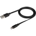 Xtorm kabel USB - Lightning, plochý, M/M, 1m, černá_879572969