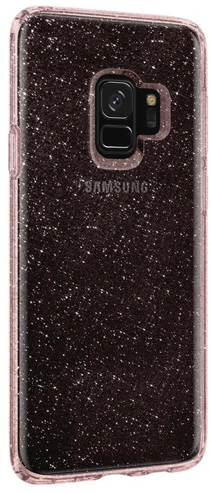 Spigen Liquid Crystal Glitter pro Samsung Galaxy S9, rose_760986577