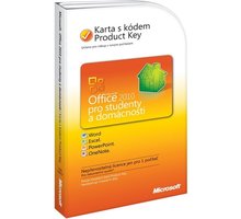 Microsoft Office 2010 pro studenty a domácnosti (karta s produktovým klíčem)_891377174