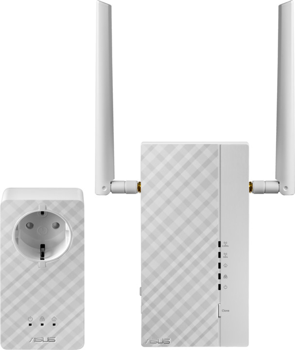 ASUS PL-AC56, 1200Mb/s Wi-Fi souprava HomePlug® AV500 Powerline Extender Kit_162178323
