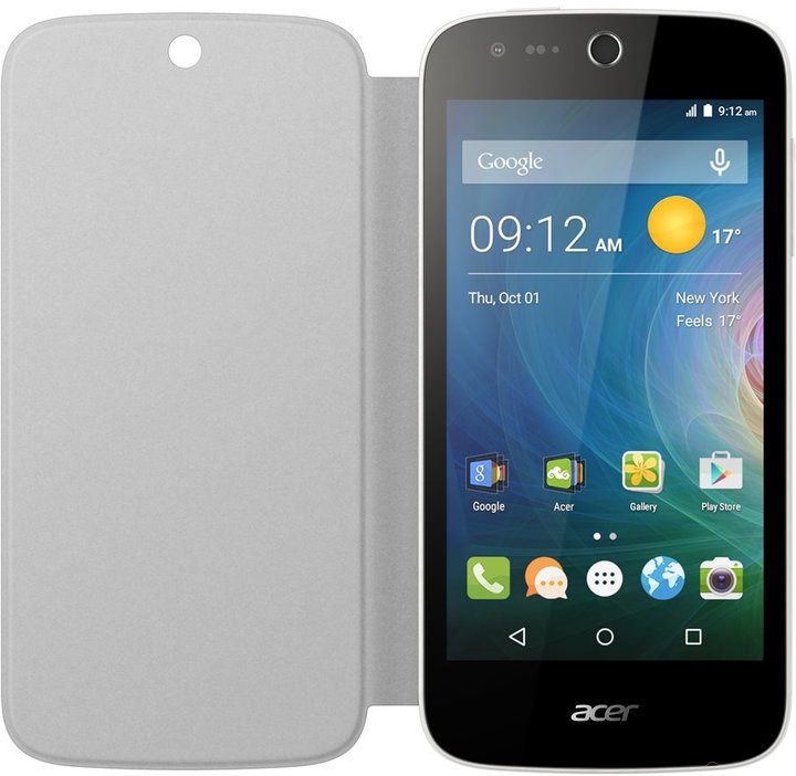 Acer Z330 flipové pouzdro, bílá_1429883532