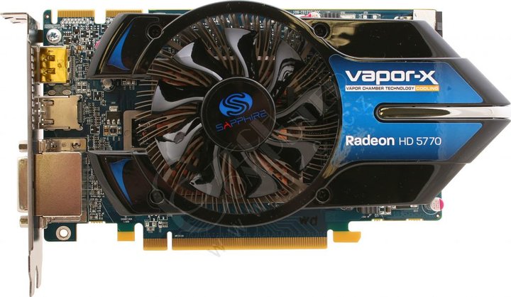 Sapphire HD 5770 Vapor-X (11163-05-20R) 1GB, PCI-E (modré PCB)_1169059787