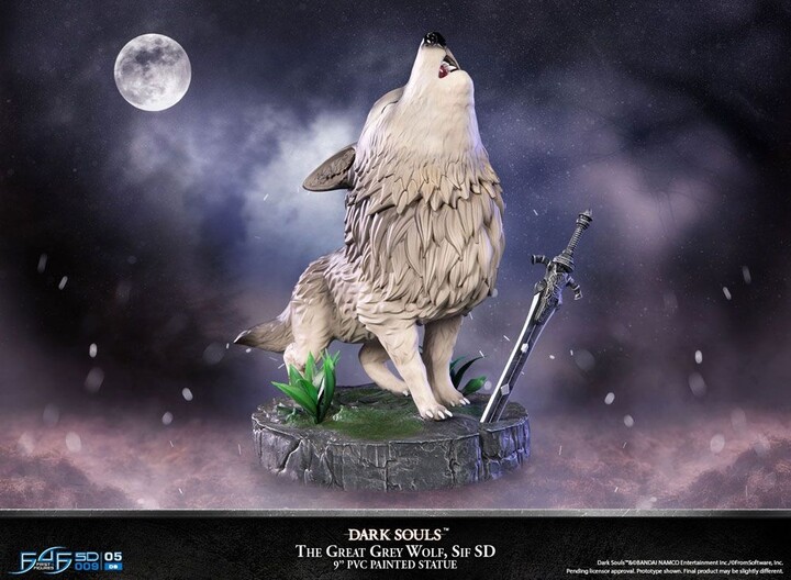 Figurka Dark Souls - The Great Grey Wolf Sif_551905801