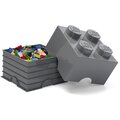 Úložný box LEGO, malý (4), tmavě šedá_724468206