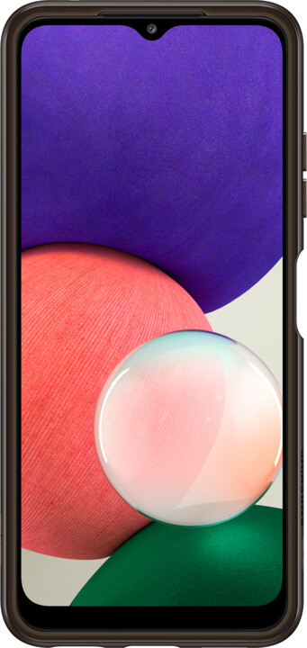 Samsung zadní kryt Clear Cover pro Galaxy A22 (5G), černá_1481843964