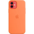 Apple silikonový kryt s MagSafe pro iPhone 12/12 Pro, oranžová_1862449634