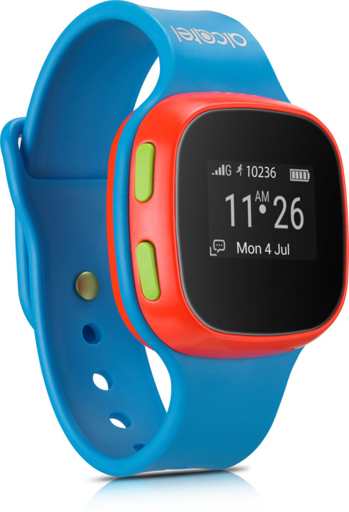 ALCATEL MOVETIME Track&amp;Talk Watch, Blue/Red_175977642