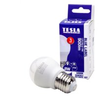 Tesla LED žárovka miniglobe BULB, E27, 8W, 4000K, denní bílá_1119997225