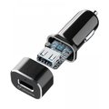 Cellularline Tetra Force Set USB autonabíječky a Lightning kabelu 12W, MFI certifikace, černá_1575116206