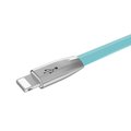 Mcdodo Zinc Alloy 3v1 nabíjecí kabel Lightning, microUSB, USB-C, 1,2m, modrá_831761003