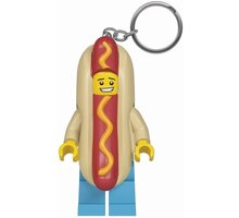 Klíčenka LEGO Iconic Hot Dog, svítící figurka LGL-KE119