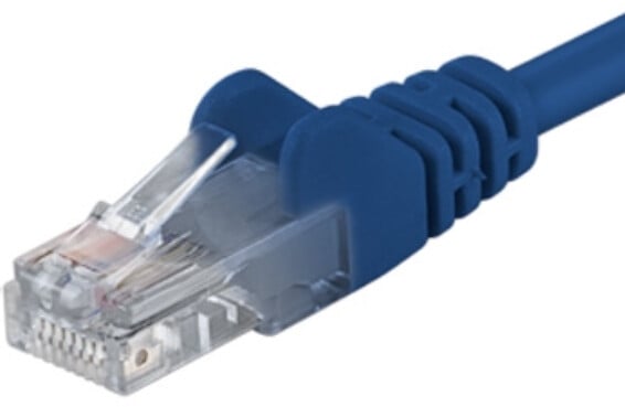 PremiumCord Patch kabel UTP RJ45-RJ45 level 5e, 3m, modrá_344840179