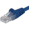 PremiumCord Patch kabel UTP RJ45-RJ45 level 5e, 3m, modrá