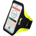 CELLY ARMBAND sportovní neoprénové pouzdro, velikost XXL pro telefony do 6,2", žluté