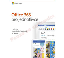 Microsoft Office 365 pro jednotlivce - pouze k PC_784921187