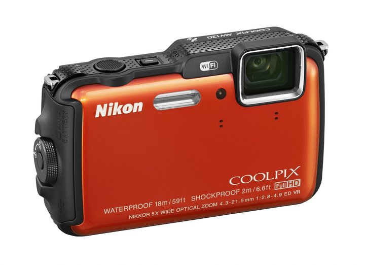 Nikon Coolpix AW120, oranžová_1280904918