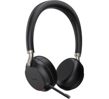 YEALINK BH72 Lite Bluetooth, na obě uši, pro Teams, USB-A, černá BH72LiteTeamsBlackUSB-A