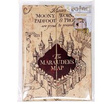 Zápisník Harry Potter - Marauder's Map, A5 Poukaz 200 Kč na nákup na Mall.cz