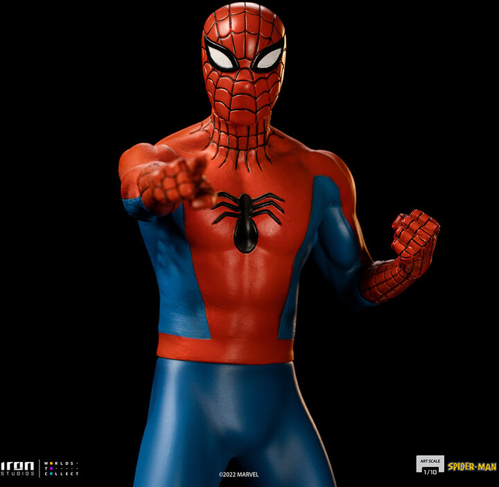 Figurka Iron Studios Spider-Man &#39;60s Animated Series - Art Scale 1/10_486372181