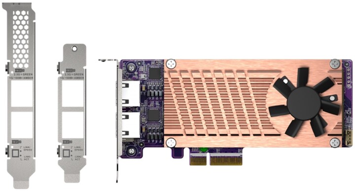 QNAP QM2-2P2G2T Rozšiřující karta pro disky SSD M.2 2280 PCIe, (Gen3 x4)_817289177