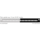 Solarix čelo optické vany 1U, pro 24 SC simplex, RAL 7035, s montážními otvory_509686868