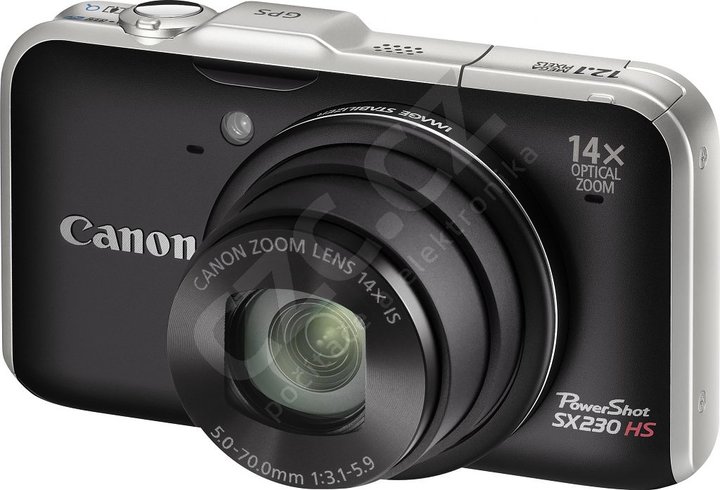 Canon PowerShot SX230 HS, černý_43913434