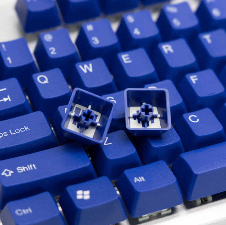 Mountain vyměnitelné klávesy Tai-Hao, ABS, 104 kláves, modré, US_210227904