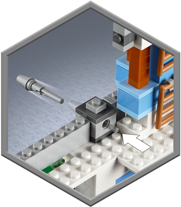 Extra výhodný balíček LEGO® Minecraft® 21186 Ledový zámek a 21243 Ledové hory_1759685079