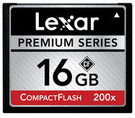 Lexar Compact Flash Premium 200x 16GB_262146638