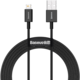 BASEUS kabel Superior Series USB-A - Lightning, rychlonabíjecí, 2.4A, 2m, černá