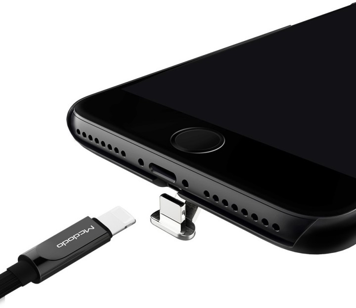 Mcdodo zadní kryt s podporou QI nabíjení pro Apple iPhone 6 Plus/6S Plus/7 Plus, černá_1304341673