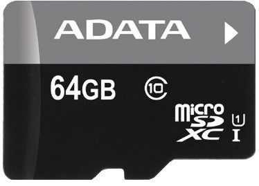 ADATA Micro SDXC Premier 64GB UHS-I_101158806
