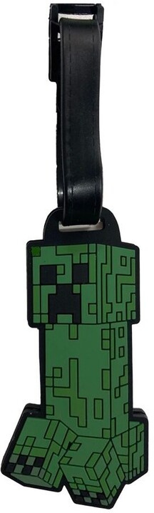Jmenovka na zavazadlo Minecraft - Creeper_2074359495