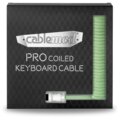 CableMod Pro Coiled Cable, USB-C/USB-A, 1,5m, Lime Sorbet_1530918879