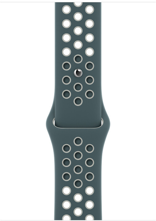 Apple řemínek Nike pro Watch Series, sportovní, 44mm, šedá/bílá_1667454741